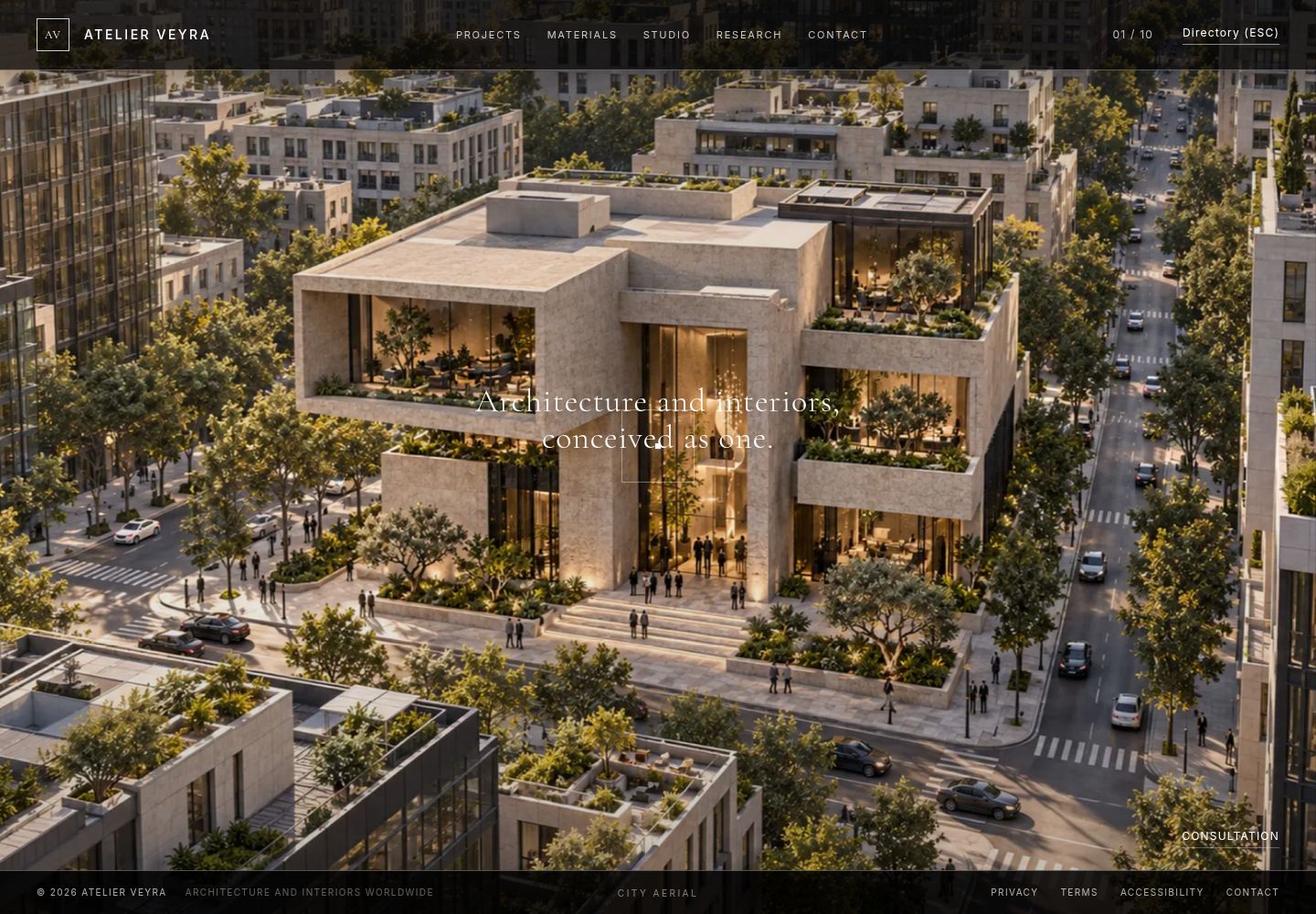 Atelier Veyra homepage